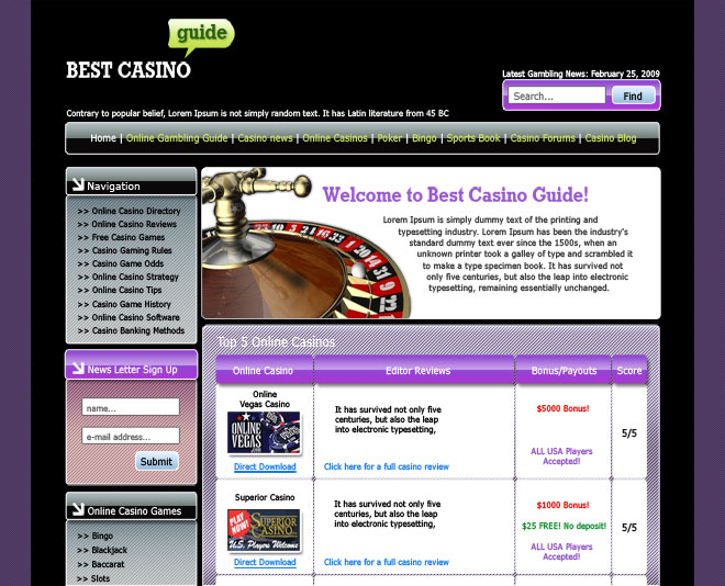 Casino Guide